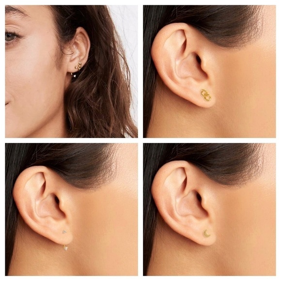 Madewell Mix and Match Earring Set - Picture 8 of 8